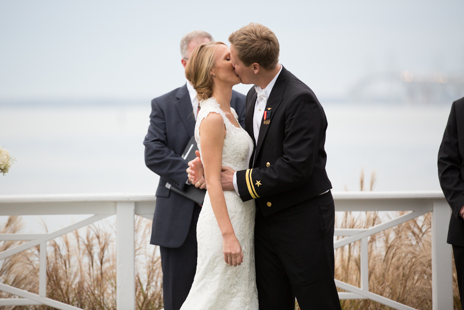 Chesapeake Bay Beach Club Navy USNA wedding on Maryland Eastern Shore by Maryland wedding photographer Christa Rae Photography