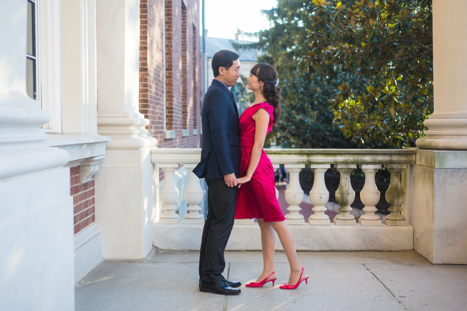 Downtown Annapolis engagement session by Maryland wedding photographer Christa Rae Photography