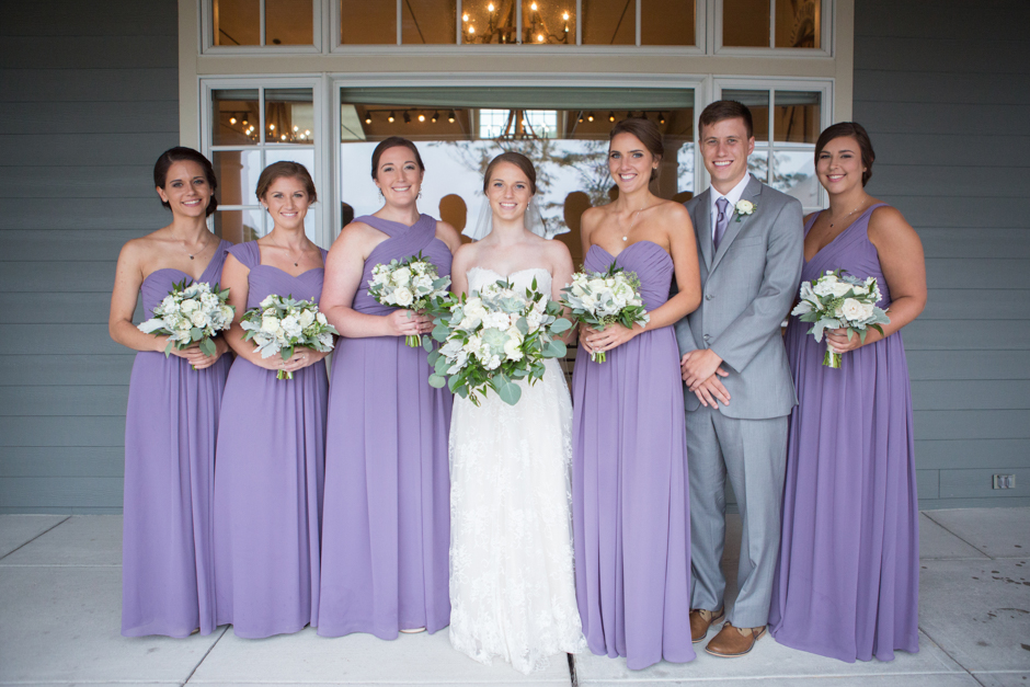 A beautiful rainy wedding at the Chesapeake Bay Beach Club in Stevensville, Maryland by Annapolis Wedding Photographer Christa Rae Photography