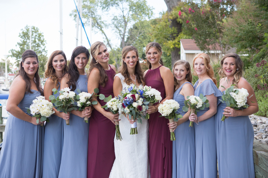 Annapolis wedding at St. Anne's Church and reception at Port Annapolis Marina by Maryland wedding photographer Christa Rae Photography