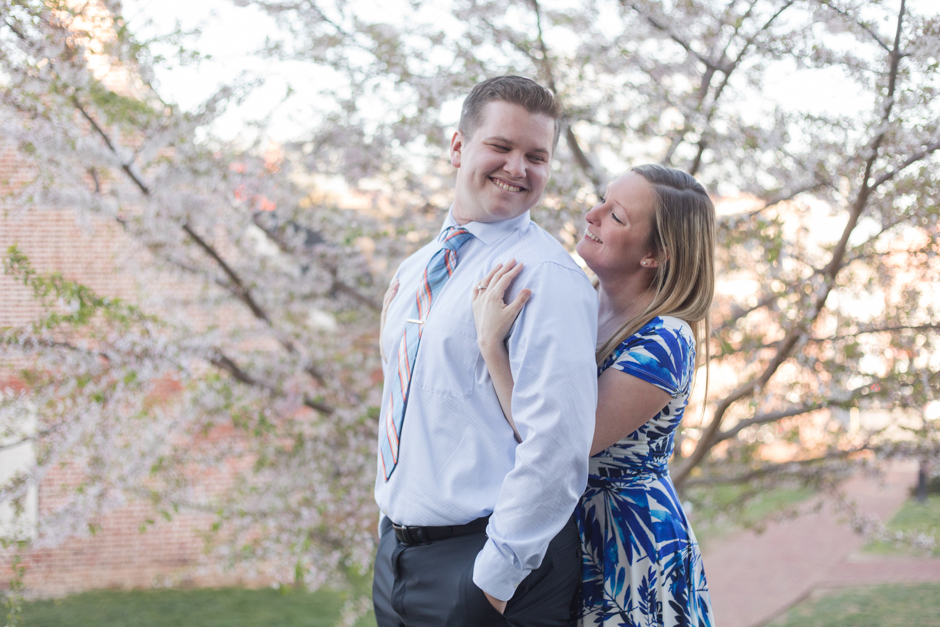 Spring Downtown Annapolis engagement photos by Maryland wedding photographer Christa Rae Photography