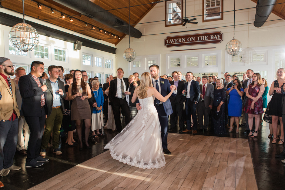 Chesapeake Bay Beach Club beer themed spring wedding in April in Stevensville, Maryland photographed by Annapolis wedding photographer Christa Rae Photography