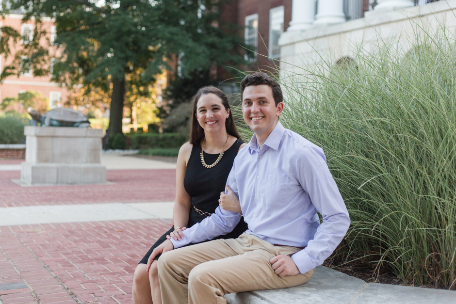 University of Maryland College Park engagement session photos by Annapolis wedding photographer Christa Rae Photography