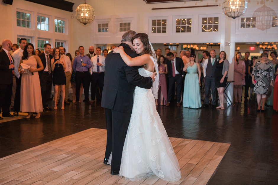 A rainy June wedding at the Chesapeake Bay Beach Club in Stevensville, Maryland photographed by Annapolis Wedding Photographer, Christa Rae Photography