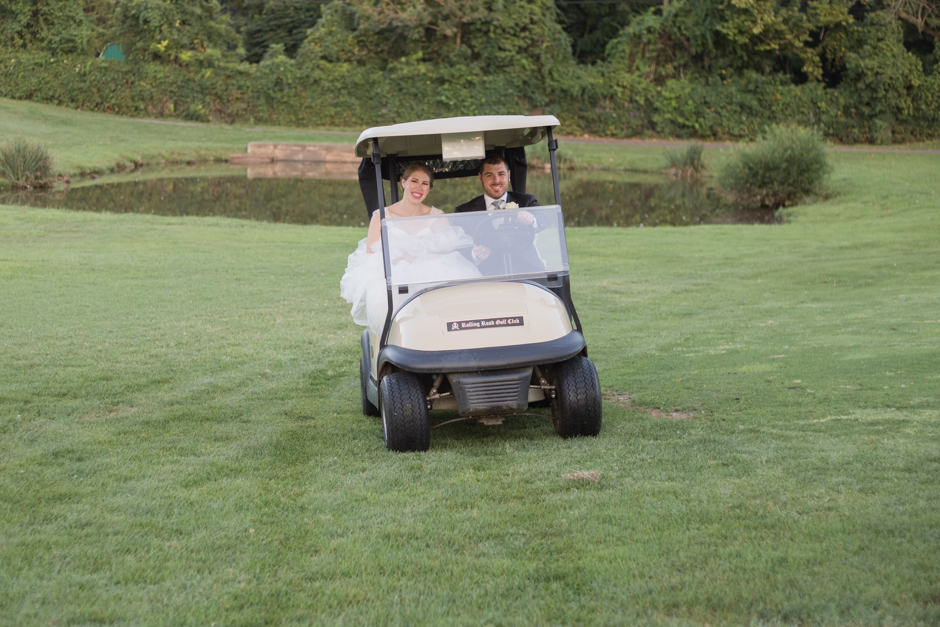 Rolling Road Golf Club wedding in Baltimore with ceremony at Saint Martin's Lutheran Church in Annapolis photographed by Maryland wedding photographer Christa Rae Photography