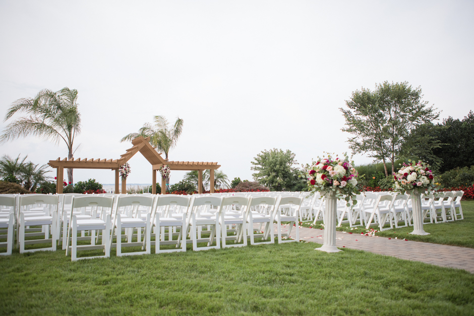 September wedding at Herrington on the Bay in North Beach photographed by Maryland wedding photographer Christa Rae Photography