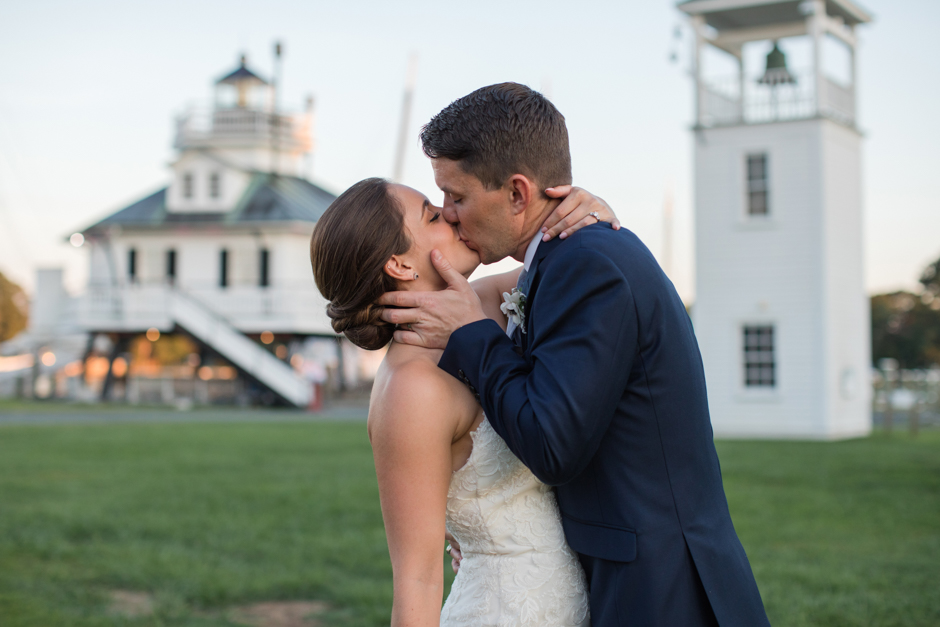 Fall Chesapeake Bay Maritime Museum wedding in Saint Michaels Maryland photographed by Annapolis wedding photographer, Christa Rae Photography