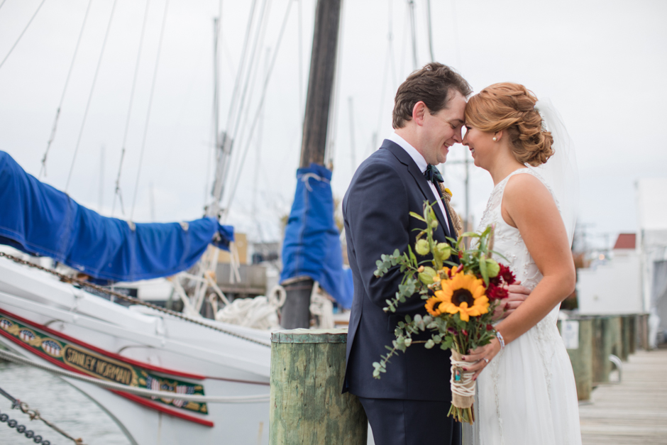 Annapolis Maritime Museum wedding photos by Annapolis wedding photographer, Christa Rae Photography