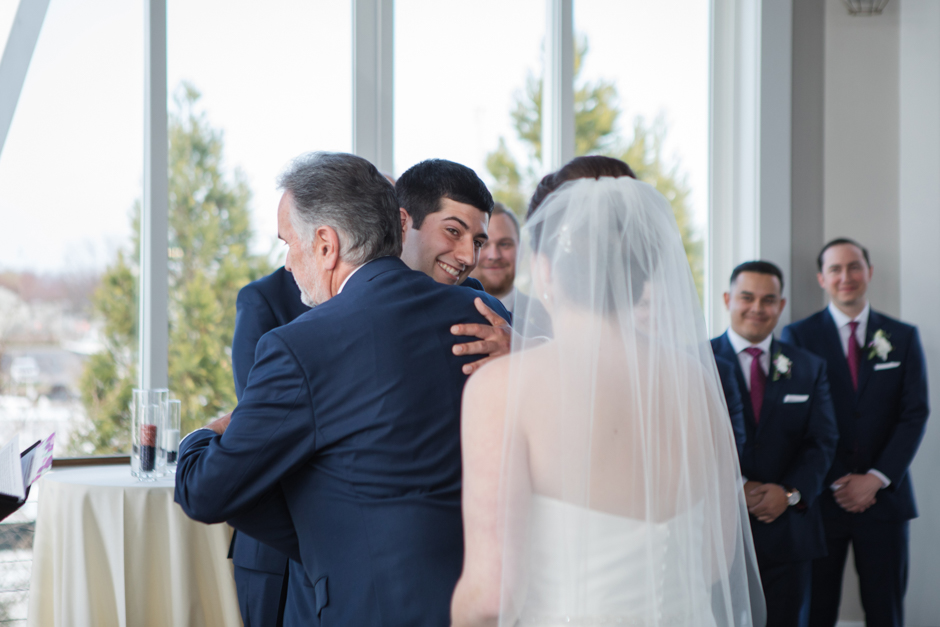 Spring wedding at the Chesapeake Bay Beach Club Garden Rooftop and Sunset Ballroom in Stevensville, Maryland photographed by Annapolis wedding photographer, Christa Rae Photography