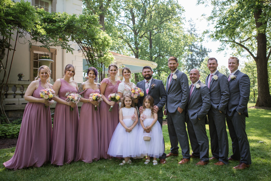 Spring wedding at the Liriodendron Mansion in Bel Air, Maryland photographed by Annapolis wedding photographer Christa Rae Photography